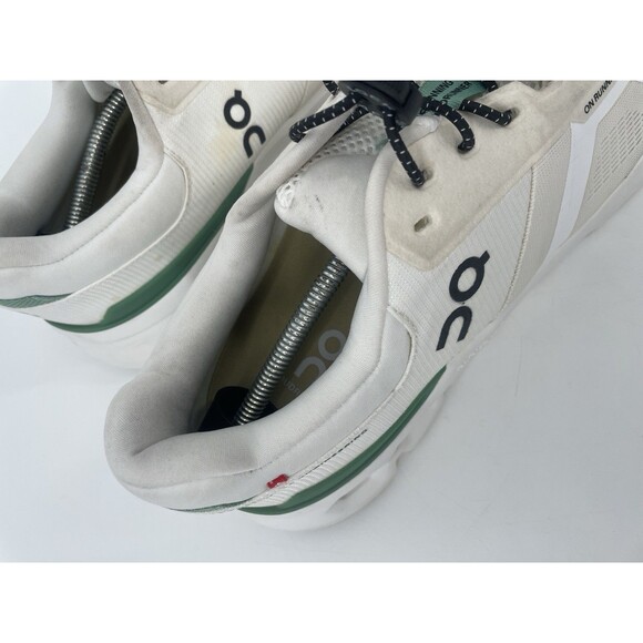 On Cloud Running Cloudrunner 2 Shoes White Green 3ME10142404 Men’s Size 11.5 - Picture 15 of 16